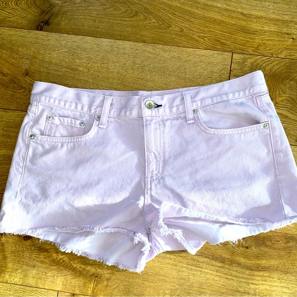 rag & bone Pants - Rag & Bone Cutoff Lilac Shorts
